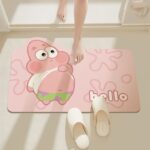 Cartoon Bathroom Mat: Diatomaceous earth absorbent foot mat, non-slip and thickened carpet - Image 5