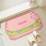 Cartoon Bathroom Mat: Diatomaceous earth absorbent foot mat, non-slip and thickened carpet - Image 3