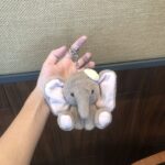 Adorable Big-Eared Elephant Plush Keychain – Cute Cartoon Bag Charm & Gift - Image 3