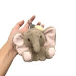 Adorable Big-Eared Elephant Plush Keychain – Cute Cartoon Bag Charm & Gift - Image 2