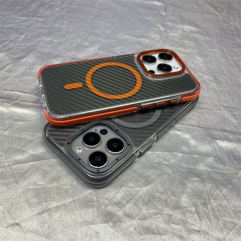 13385209331866710 Carbon Fiber Texture iPhone Case – Full Cover Shockproof for iPhone - Image 1