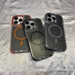 Carbon Fiber Texture iPhone Case – Full Cover Shockproof for iPhone - Image 2