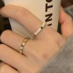 Colorful North Star Zircon Enamel Ring – Light Luxury INS Style for Women - Image 9