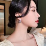 Han Eleven S925 Stud Earrings –  Korean Elegant Trendy Ear Jewelry - Image 7