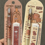 Capybara Automatic Pencil – Cute 0.5mm Student Press-Style Pencil Set - Image 7