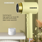 Authentic German 800W Hair Dryer - Fast Drying, Negative Ion Technology, Quiet & Hair Care for Dorm Use - Image 7