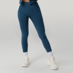High-Waist Tummy Control Yoga Pants for Women - Ribbed Elastic Fitness Leggings, Butt Lift & High Stretch Running Sports Pants - Image 7