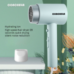 Authentic German 800W Hair Dryer - Fast Drying, Negative Ion Technology, Quiet & Hair Care for Dorm Use - Image 8