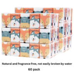 3-Ply Pocket Tissue Pack - Portable Wet Wipes & Facial Tissue, Small Travel Size, Convenient Handkerchief Paper for On-the-Go - Image 8