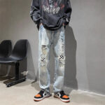 Blue Zipper Jeans - Image 2