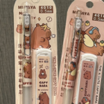 Capybara Automatic Pencil – Cute 0.5mm Student Press-Style Pencil Set - Image 9