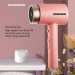 Authentic German 800W Hair Dryer - Fast Drying, Negative Ion Technology, Quiet & Hair Care for Dorm Use - Image 9