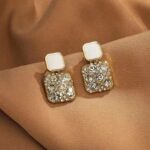 Han Eleven S925 Stud Earrings –  Korean Elegant Trendy Ear Jewelry - Image 4