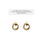 Baroque Metal No-Hole Ear Clips for Women | Exaggerated INS Style Round Hoop Earrings - Image 6