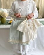 Girls Korean Style Doll Collar Floral Summer Set - Image 12