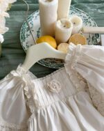 Girls Korean Style Doll Collar Floral Summer Set - Image 8