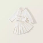 Girls Chanel-Style Two-Piece Set - Image 12