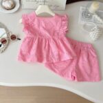 Chic Fairy Summer Cotton Two-Piece Outfit - Image 3