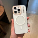 Ice Mist Frosted Magnetic Phone Case – Ultra-Thin Hard Shell with MagSafe Compatibility - Image 5