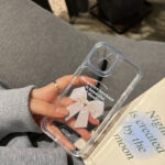 Bowknot Soft Transparent Phone Case – Cute All-Inclusive Cover with Ribbon Design - Image 2