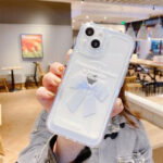 Bowknot Soft Transparent Phone Case – Cute All-Inclusive Cover with Ribbon Design - Image 3