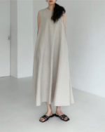 Casual Slimming Summer Vest Dress - Image 14