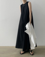Casual Slimming Summer Vest Dress - Image 11