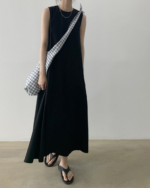 Casual Slimming Summer Vest Dress - Image 10