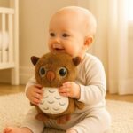 Adorable Brown Owl Plush Toy with Big Sparkly Eyes - Ultra-Soft Stuffed Animal Bird - Image 4
