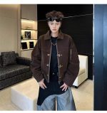 Vintage Suede Buckle Jacket - Image 7