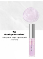 NOVO Hydrating Lip Gloss – Plumping, Exfoliating, Reduces Lip Lines, Moisturizing Lip Oil, Clear and Transparent Gloss - Image 8