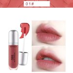 Velvet Matte Elegance: Novo Lip Glaze in Milk Tea— Lipstick for Stylish Ladies - Image 2
