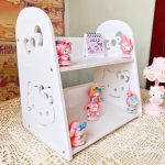 Hello Kitty Desk Organizer Shelf – Cute INS Style Storage Box for Kids Room - Image 6
