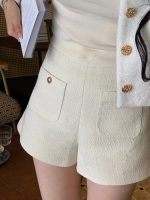 Women’s High-Waist Woolen A-Line Shorts - Image 10