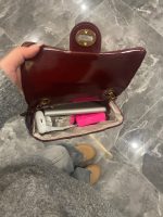 Vintage Oil Wax Leather Mini Crossbody Bag – Luxury Soft Finish - Image 4