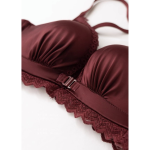 Front Closure Wireless Push-Up Bra – Thickened Padding, Beautiful Back Design - Image 10