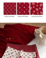 Women Probiotic Antibacterial Cotton Flat Leg Underwear Red - Image 4