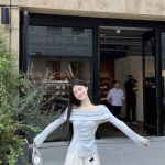Off-Shoulder Top – Women’s Playful Outfit - Image 10