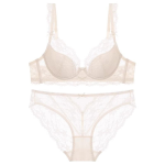 Plus Size Ultra-Thin Lace Minimizing Bra Set – Sexy French Style Lingerie - Image 16