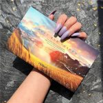 NOVO Earthy Glitter & Pearlescent Waterproof Eyeshadow Palette – Affordable and Student-Friendly, a Must-Have for Unicorn-Inspired Looks! - Image 9
