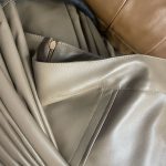 High-Waist Classic Leather Skirt for Women: Winter Mid-Length, Slimming Design with Hip-Covering Slit - Image 10