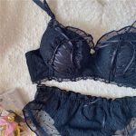 Lolita Ball Innocence Soufflé Japanese Sweet Girl Lace Wireless Underwear Bra Set - Image 10