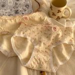 Japanese Class A pure cotton mid-waist 100% cotton breathable popular antibacterial briefs - Image 2