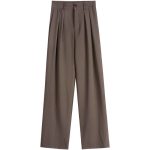 Korean Wide-leg drapey trousers, high-waisted, versatile loose, casual suit formal trousers - Image 7