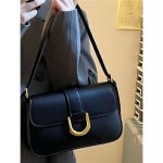 High-end baguette bag, retro handheld armpit bag, stylish girly shoulder crossbody bag - Image 5