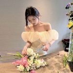 French elegant off-shoulder slim-fitting hip high-end seaside vacation dress - Image 8