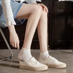 Japanese solid color crystal silk, thin, transparent mesh, shallow mouth, invisible boat socks - Image 4