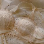Japanese sweet cream embroidered lace underwear push-up no wire bra set - Image 2