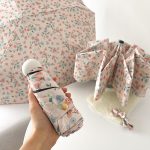 French-Inspired Floral College Umbrella – Fully Automatic Folding Sunshade with UV Protection for All-Weather Use - Image 8