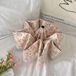 French-Inspired Floral College Umbrella – Fully Automatic Folding Sunshade with UV Protection for All-Weather Use - Image 3